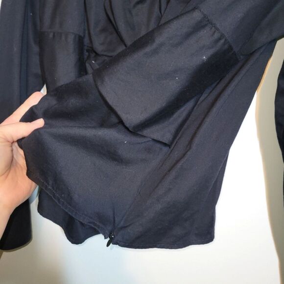 Jones New York Black Twist Stretch Blouse 2X - Picture 5 of 10